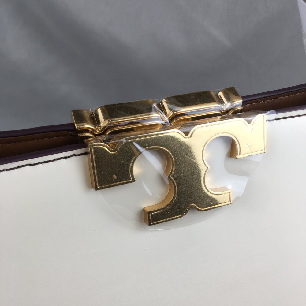 Tory Burch Eleanor Spazzolato Satchel Bag - Picture 6 of 15